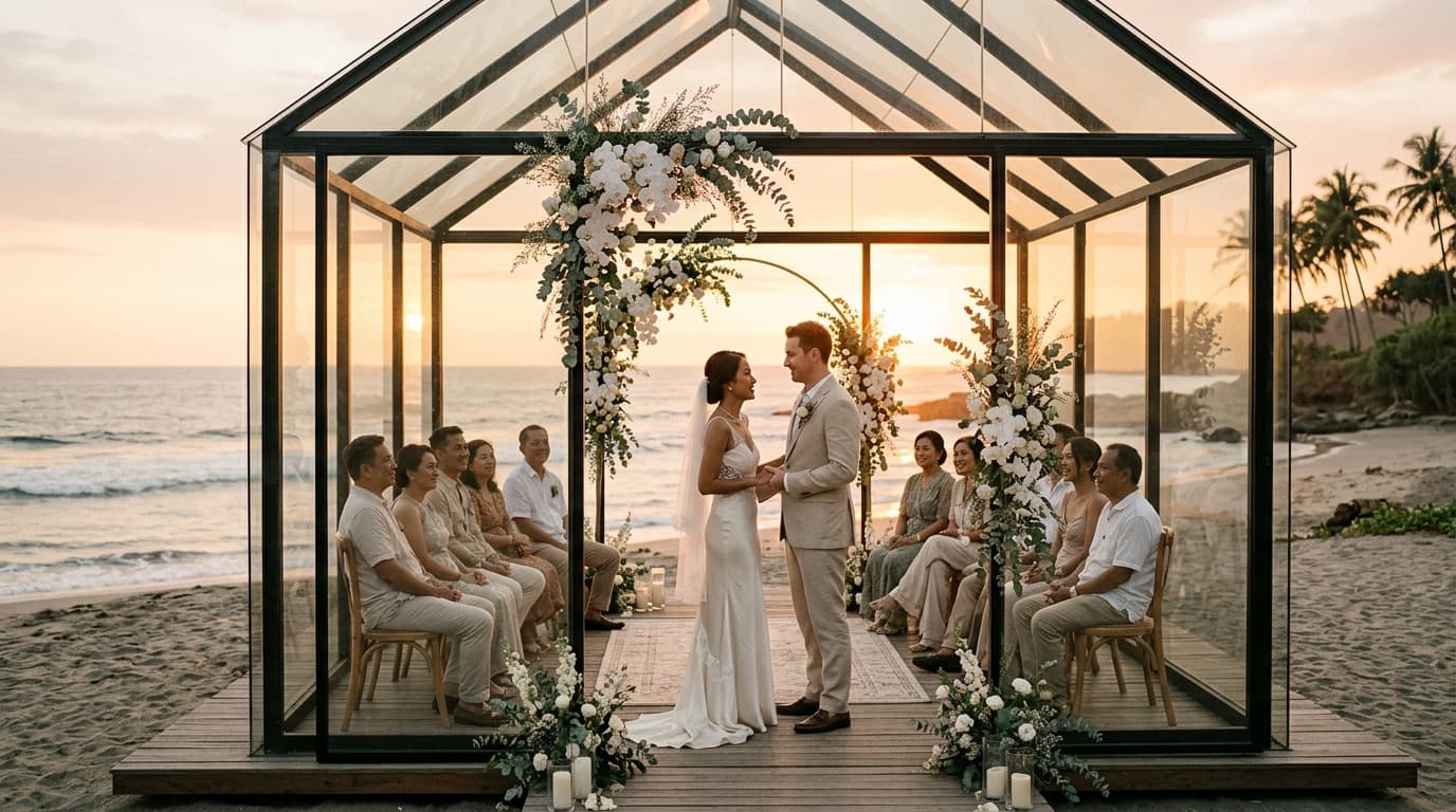 Ikrar Pesisir Sunset Glasshouse